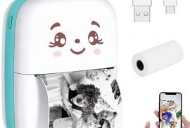 ✅️თერმული მინი პრინტერი. არ საჭიროებს კარტრიჯს.USB