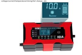 ✅ აკუმულატორის დამტენი. ✅️ სიმძლავრე: 10 A- 12 W ✅