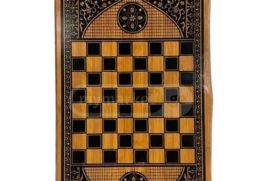 ✅️ხის ნარდი და შაში . მასიური, დიდი. ზომა: 65/65სმ