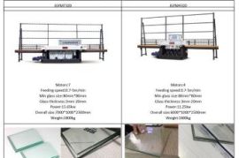 შუშის დასამუშავებელი დაზგები ახლები