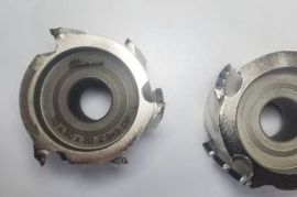 წიბოს მისაკრავი დაზგის ფრეზები. ალმასი და ჩვეულებრ