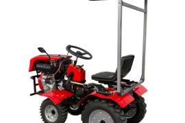 მინი ტრაქტორი 4X4-ზე SKORFI დიზელზე 15 ცხ.ძ. ელ. ს