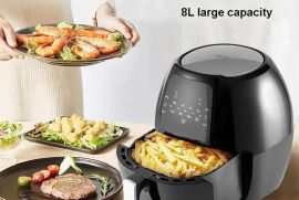 ✅️ Sokany SK-8014 აეროგრილი. მოცულობა 8 ლიტრი.  ✅️