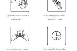 კარზე დასამონტაჟებელი ფეხსაცმლის კარადა, ბურღვის გ