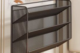 კარზე დასამონტაჟებელი ფეხსაცმლის კარადა, ბურღვის გ