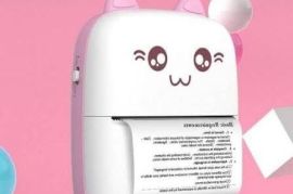 ✅️თერმული მინი პრინტერი. არ საჭიროებს კარტრიჯს.USB