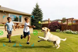 Vimtag-ის 4MP გარე უსაფრთხოების კამერა 2.5K, 2.4G/