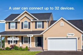 Vimtag-ის 4MP გარე უსაფრთხოების კამერა 2.5K, 2.4G/