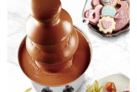 ✅️ Tiffany TF-1610. 4 დონიანი შოკოლადის შადრევანი 