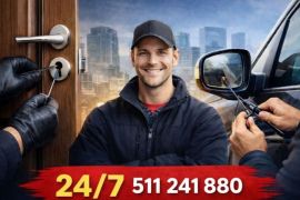 ვაღებთ სახლის და მანქანის ჩაკეტილ კარებს