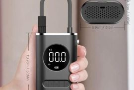 ✅ ჰაერის კომპრესორი, Power Bank. პორტატული, USB და