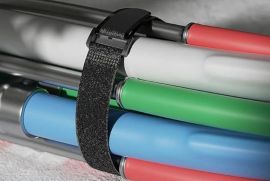 5M Velcro-ს თასმები, მრავალჯერადი ნეილონის შესაკრა