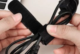 5M Velcro-ს თასმები, მრავალჯერადი ნეილონის შესაკრა