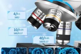 Microscope 40X-2000X with Phone Adapter &amp; Slid