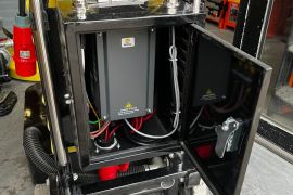 ქვის მოსახეხი აპარატი