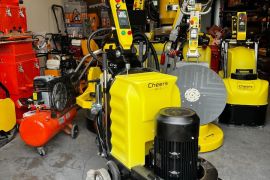 ქვის მოსახეხი აპარატი