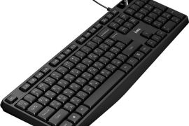 სადენიანი კლავიატურა hoco GM60 Cool USB რუსული და 