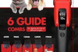 ✅️ შინაური ცხოველების პროფესიონალური თმის საჭრელი/