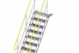 მეტალის დროებითი კიბეები