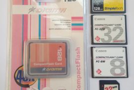 კომპაქტ ფლეშ ბარათი Compact Flash CF Card 128MB 32