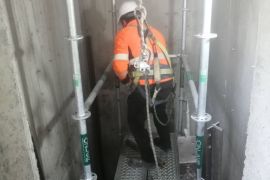  ქირავდება  ლიფტის შახტებისათვის ხარაჩოები