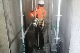  ქირავდება  ლიფტის შახტებისათვის ხარაჩოები