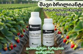  შავი ბრილიანტი ორგანული  ბიო სასუქი