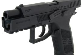 CZ 75 P-07 Duty USA ახალი, გაუხსნელი პნევმატური