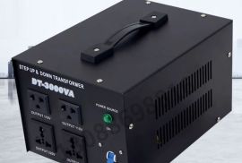 ძაბვის ტრანსფორმატორი  3000W, AC 110V-დან 220V-მდე