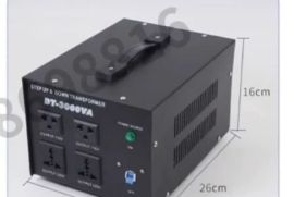 ძაბვის ტრანსფორმატორი  3000W, AC 110V-დან 220V-მდე