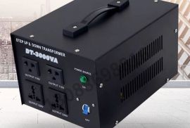 ძაბვის ტრანსფორმატორი  3000W, AC 110V-დან 220V-მდე