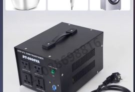 ძაბვის ტრანსფორმატორი  3000W, AC 110V-დან 220V-მდე