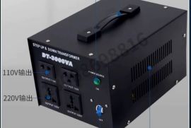 ძაბვის ტრანსფორმატორი  3000W, AC 110V-დან 220V-მდე