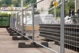 ღობე დროებითი ღობე ჯებირი გაქირავება