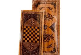 ✅ სამაგიდო თამაში ნარდი. ზომა: 60/60სმ. მასალა:ხე/