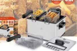 ✅ Sokany SK-10086 ფრის აპარატი. მოცულობა:5,5 ლიტრი