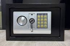 ✅ რკინის ციფრული სეიფი. ელექტრონული. მოყვება 2 გას