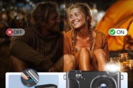 Digital Camera 8K HD Video Camera 64Gb 2x battery 