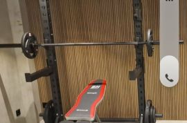 მრავალფუნქციური სავარჯიშო რეკი ტურნიკით და ორძელით