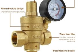 საყოფაცხოვრებო ონკანის წყლის წნევის შემამცირებელი 