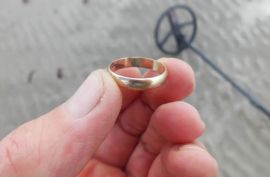 ოქროს მოსაძებნი დაკარგული ნივთს მეტალო დეტექტორი