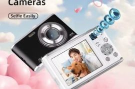 4K 48mp Digital Camera 64gb 2x Battery ( white )