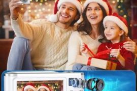 4K 48mp Digital Camera 64gb 2x Battery ( white )