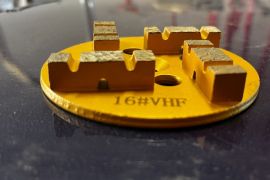 მოსახეხი აპარატის ალმასი