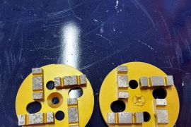 მოსახეხი აპარატის ალმასი