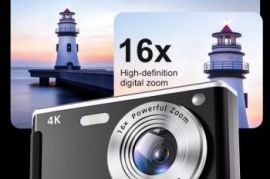 Digital Camera 4k Vlogging Camera 64gb 2x battery 
