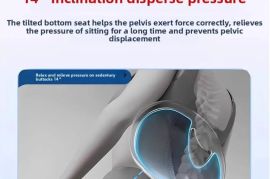 ერგონომიული სკამი საოფისე Cuion Barest Pad წელის ს