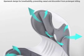 ერგონომიული სკამი საოფისე Cuion Barest Pad წელის ს