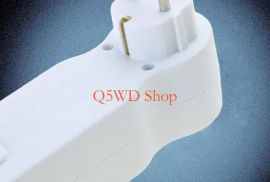 დამაგრძელებელი , კედლის 3 სოკეტი ევროპული, დენის ა