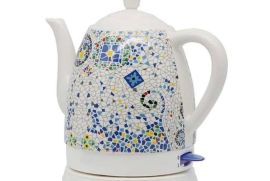 ✅ sokany კერამიკული ელექტრო ჩაიდანი. მოცულობა 1,5 